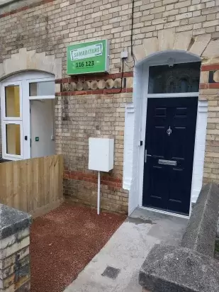 Entrance to Barnstaple Samaritans Centre