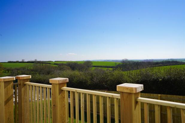 View from garden at new home in Buckland Brewer