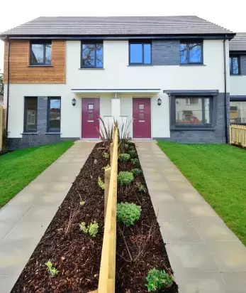 New Houses at Woodville for North Devon Homes Social Housing Development