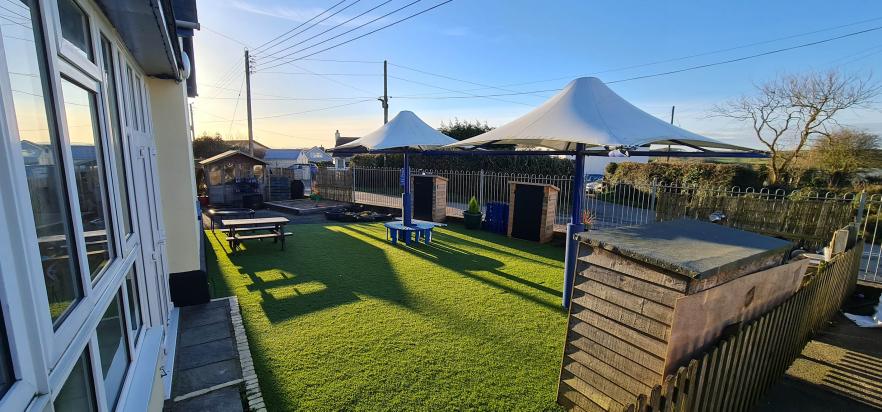 Buckland Brewer Community Primary School Outdoor Learning Area