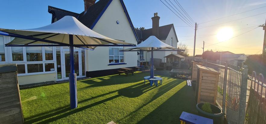 Buckland Brewer Community Primary School Outdoor Learning Area