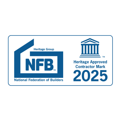 NFB Heritage Approved Contractor Logo 2025