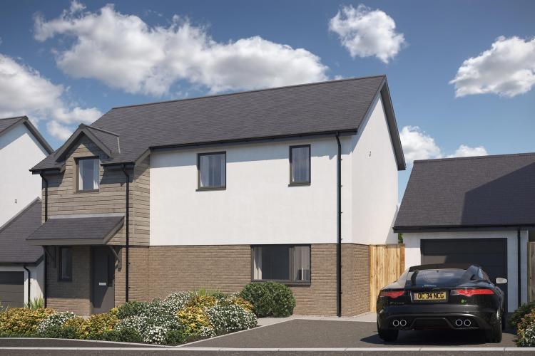 The Elm, A New Home at Lower Abbots in Buckland Brewer, North Devon