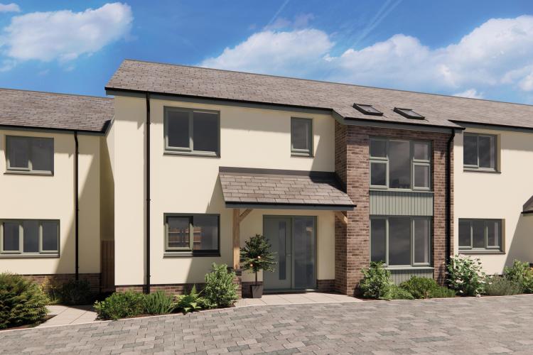 The Sage, a new home at Market Gardens in Torrington, North Devon