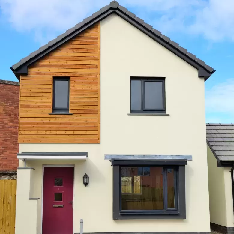 New House at Woodville for North Devon Homes Social Housing Development